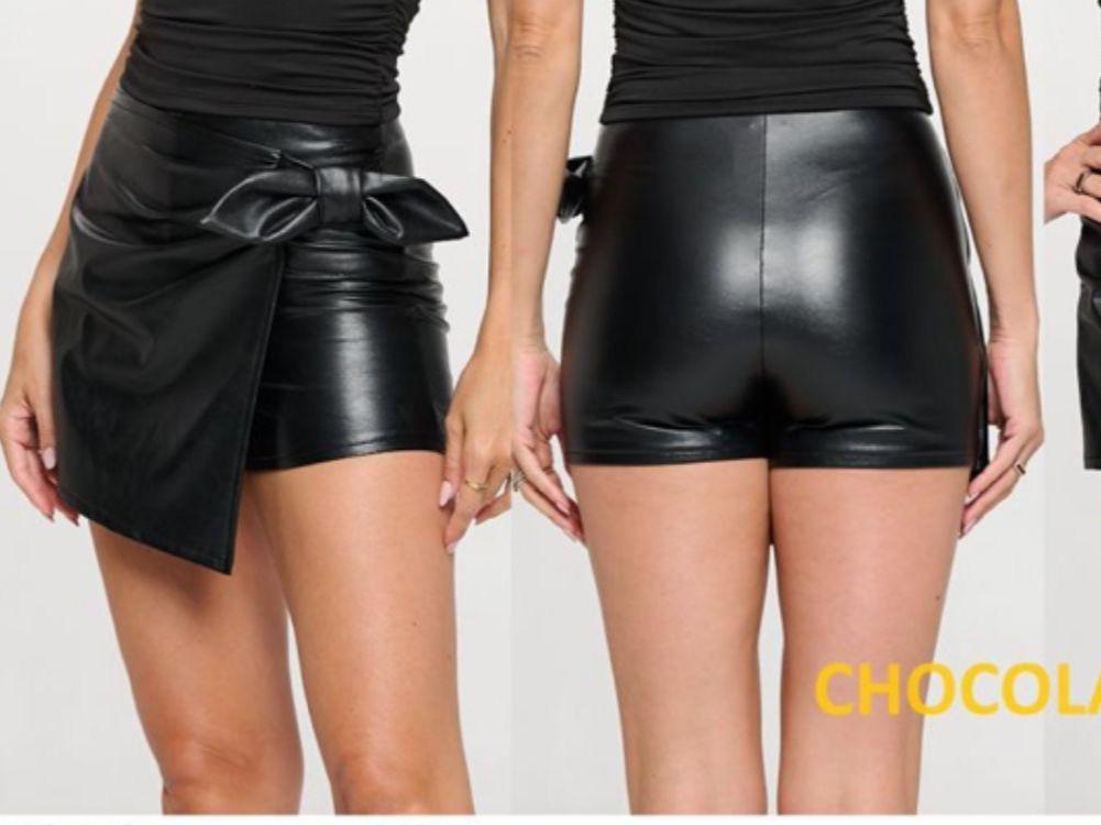 FALDA SHORT CHOCOLATE