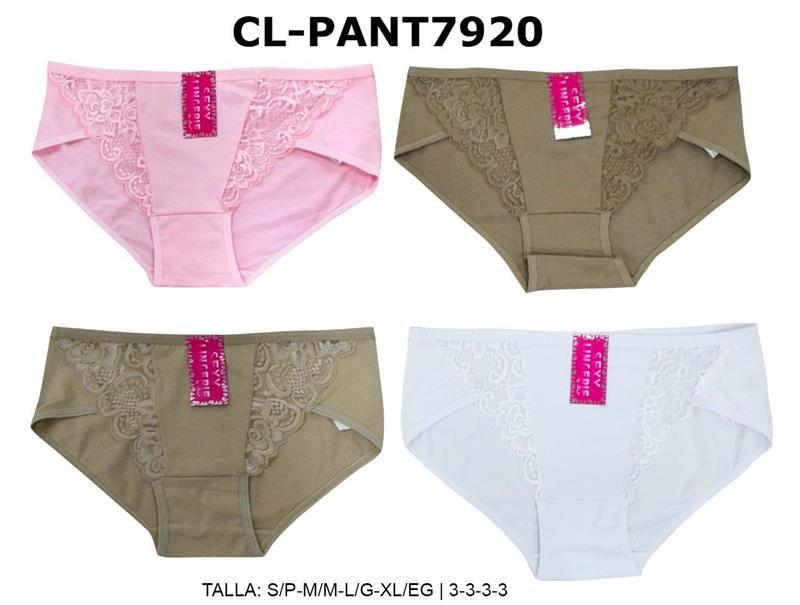 PANTY SEXY LINGERIE EN ALGODON LICRADO