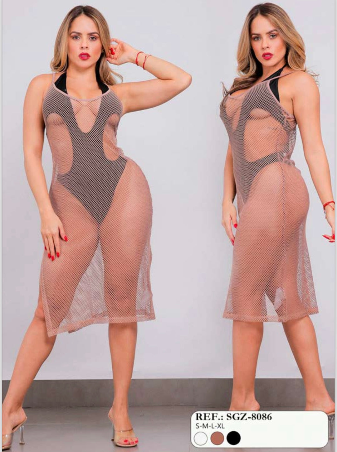 Pareo estilo vestido largo