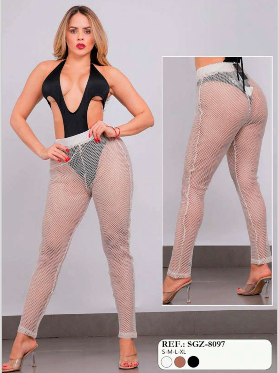 Pantalón de malla playero