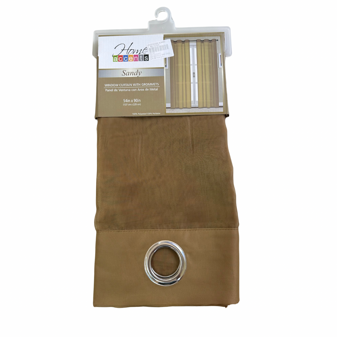 CORTINA VISILLO SANDY 54X90 HOME ACCENTS