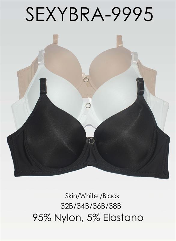 BRASIER SEXY LINGERIE C/B 3 GANCHO