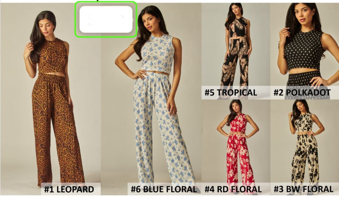 Conjunto Love Poem Floreado