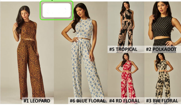 Conjunto Love Poem Floreado