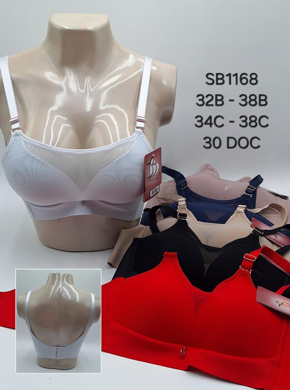 BRASIER P/MUJER DOLCE BELLA C/COLCHA ANCHO