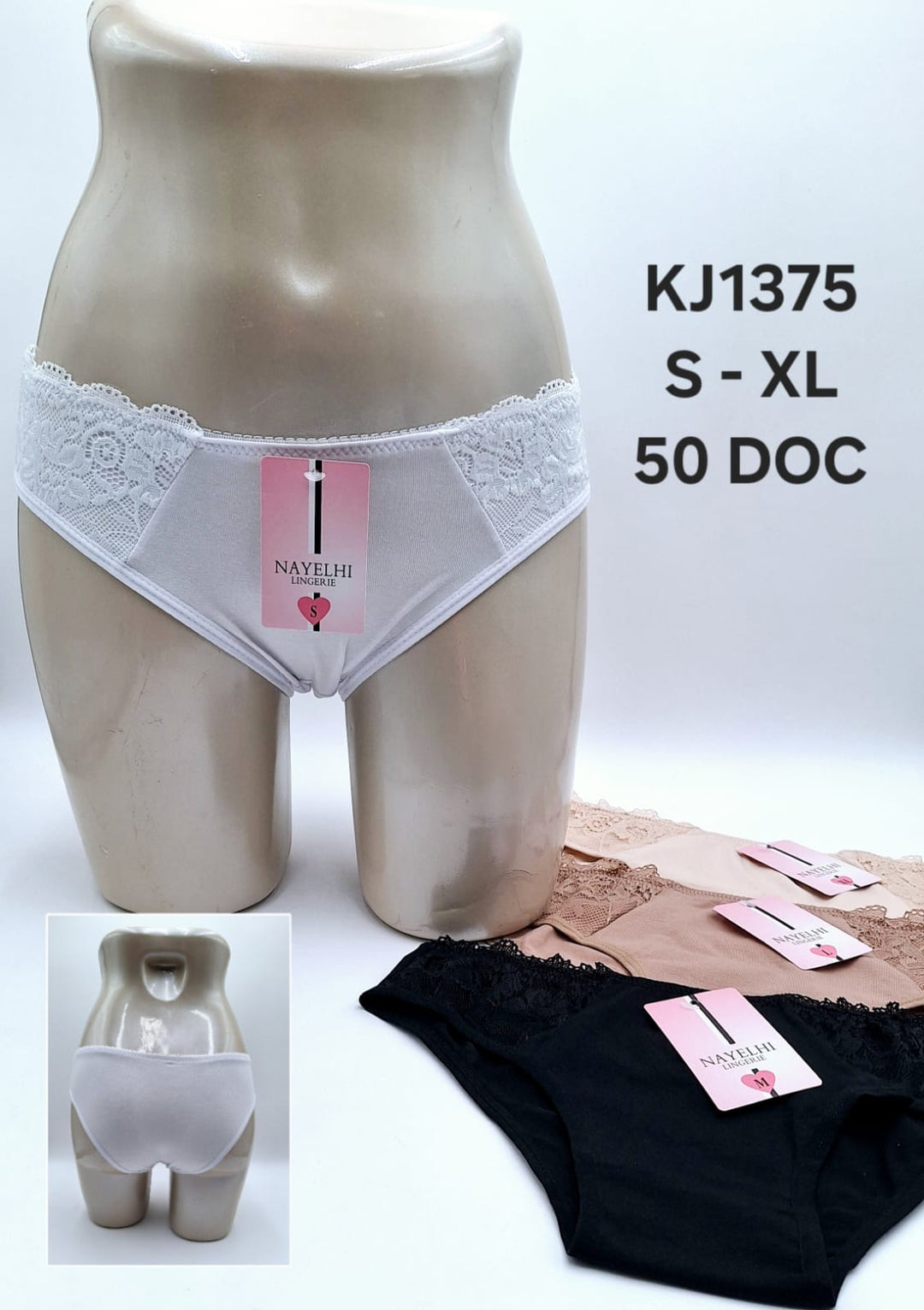 PANTY NAYELHI JUVENIL C/ENCAJE