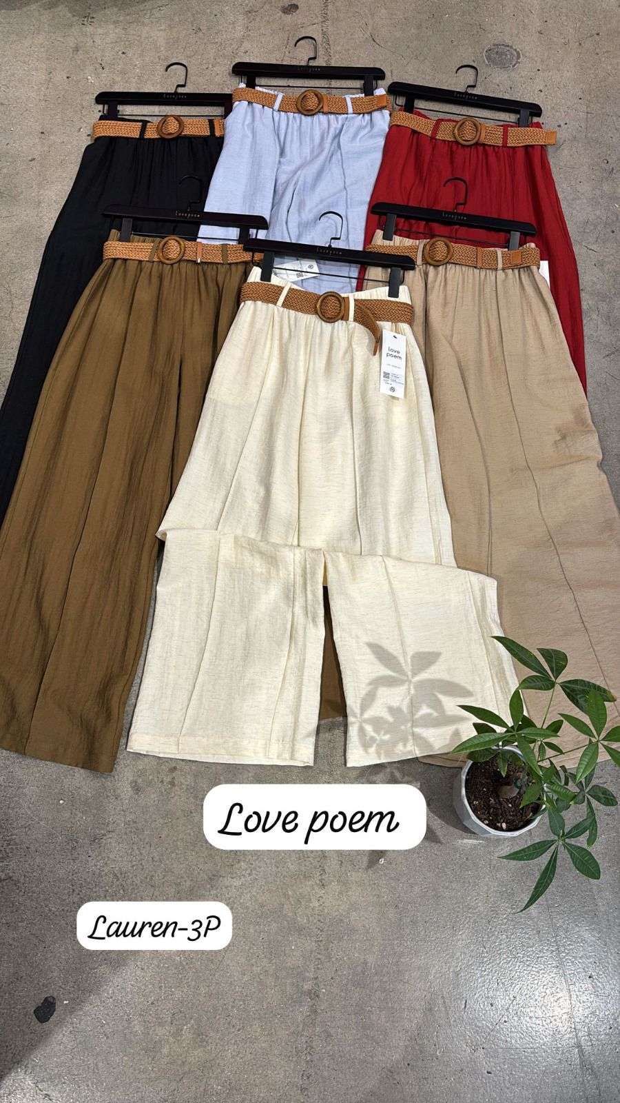 PANTALON LOVE POEM P/MUJER