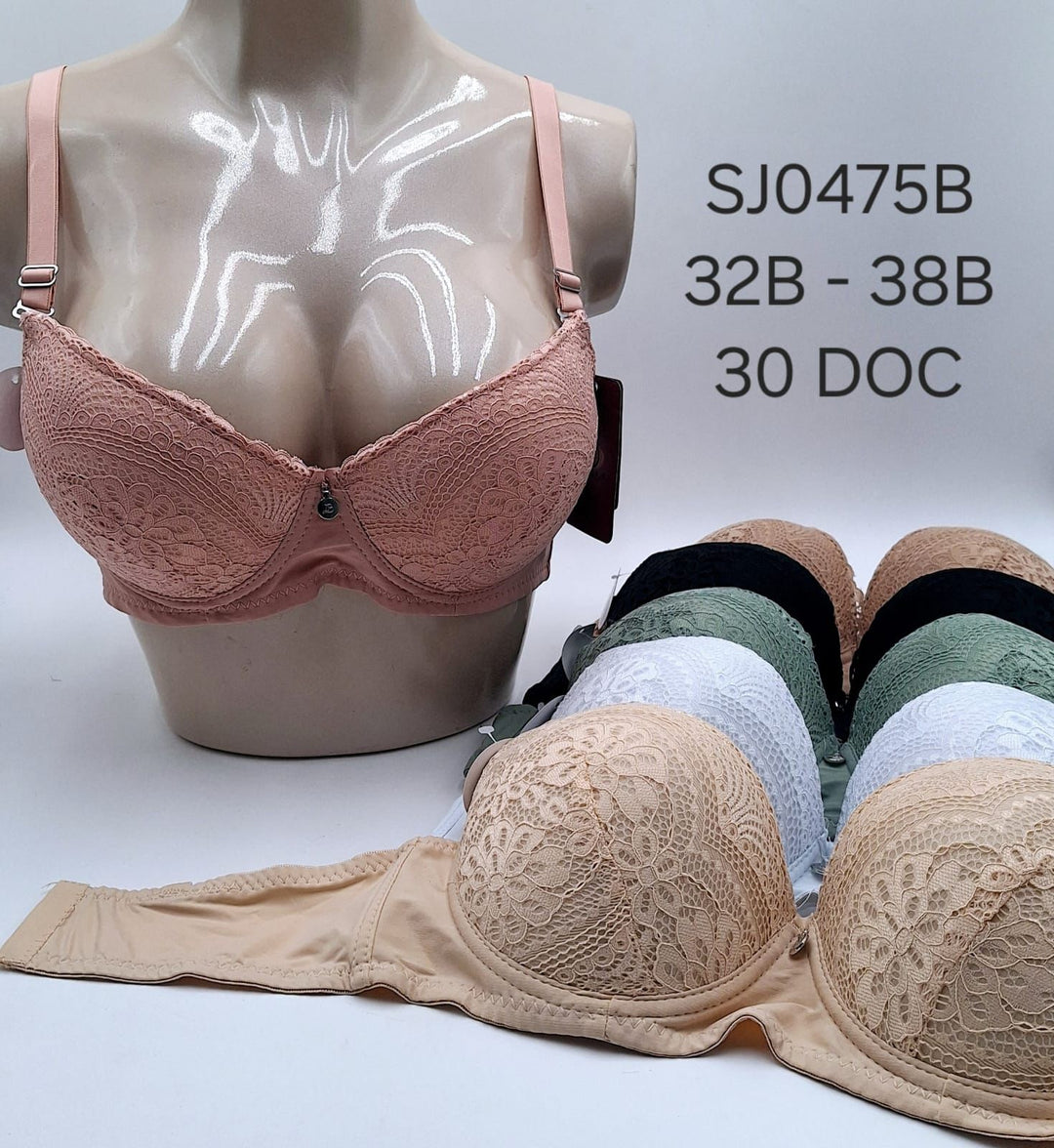 Brasier Dolce Bella P/Dama Encaje/Realce