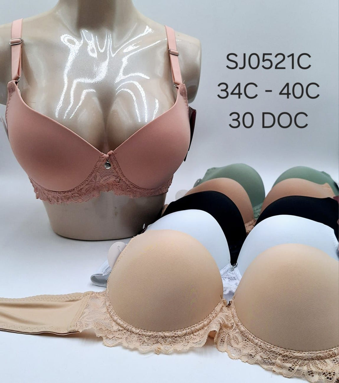 Brasier Dolce Bella/C Ancho P/Dama