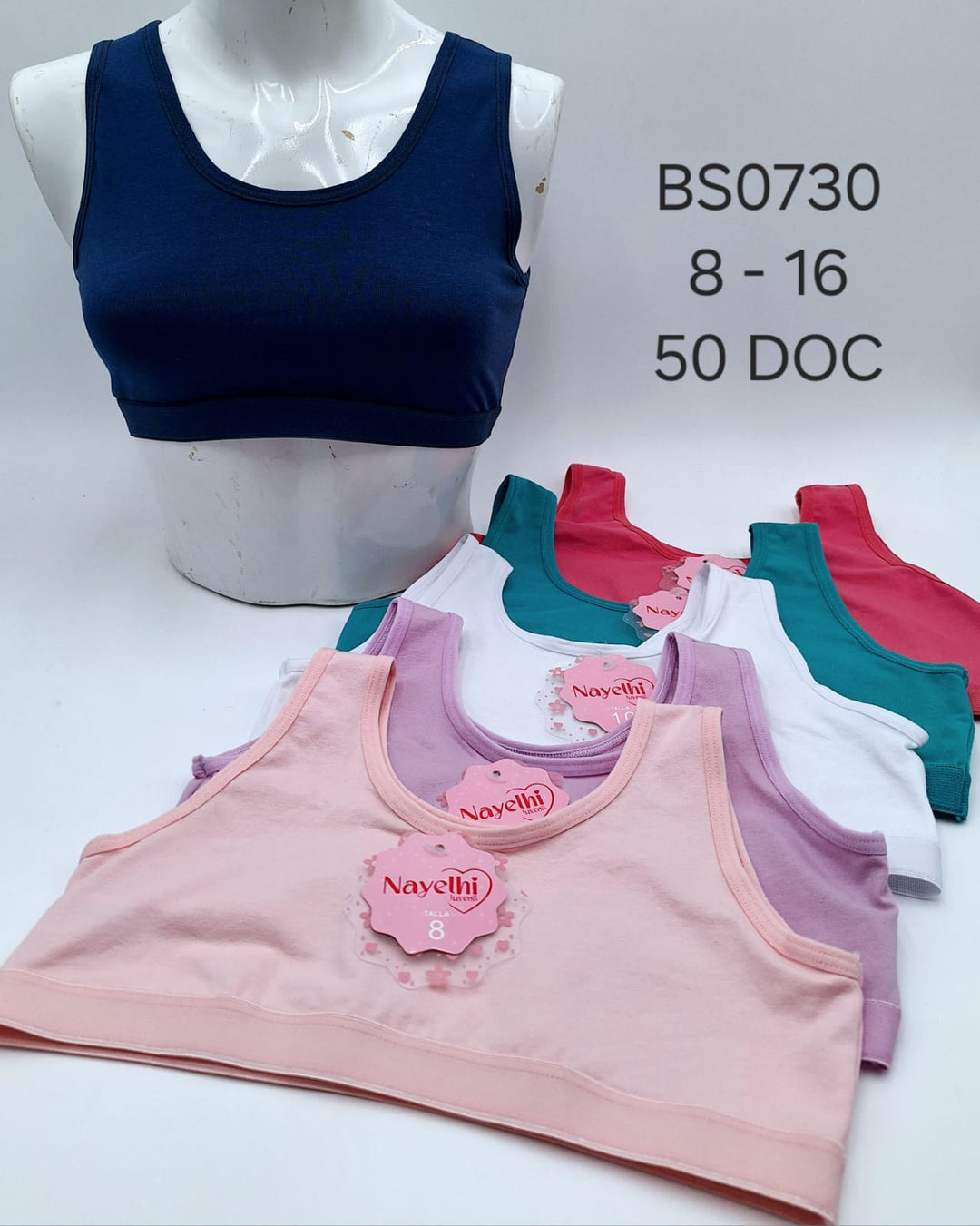 Top Nayelhi P/Niñas Color Mix