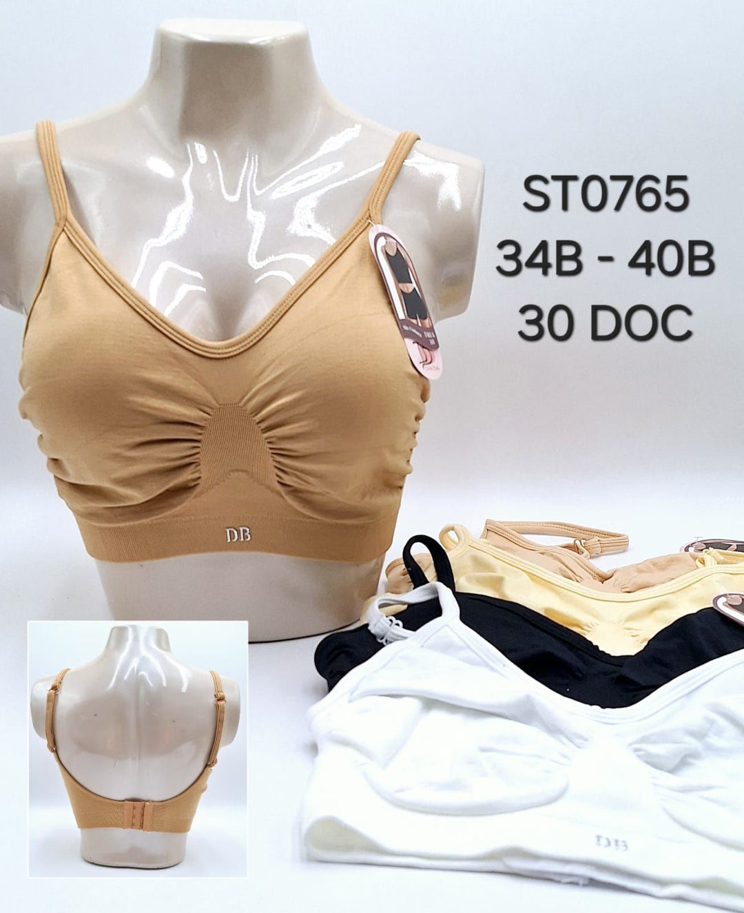 Top Dolce Bella Seamless P/Dama T/BRASIER