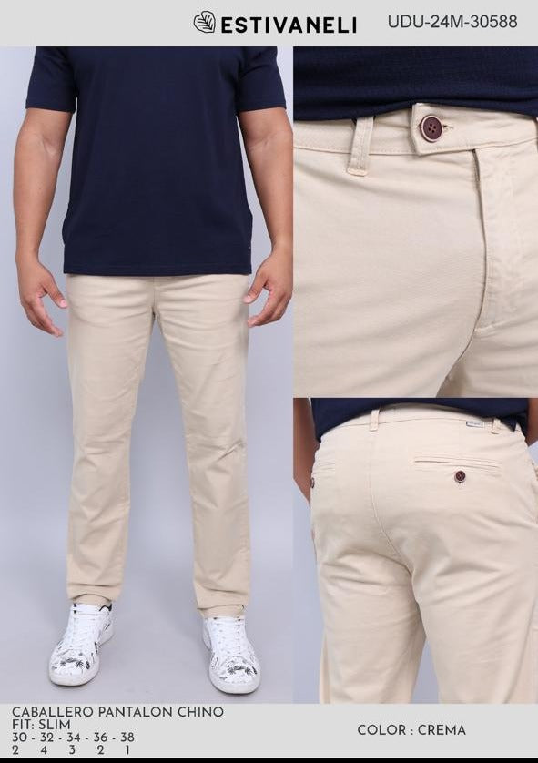 Pantalón Slim Estivaneli P/Hombre