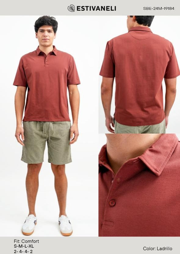 Poloshirt Confort Estivaneli P/Hombre