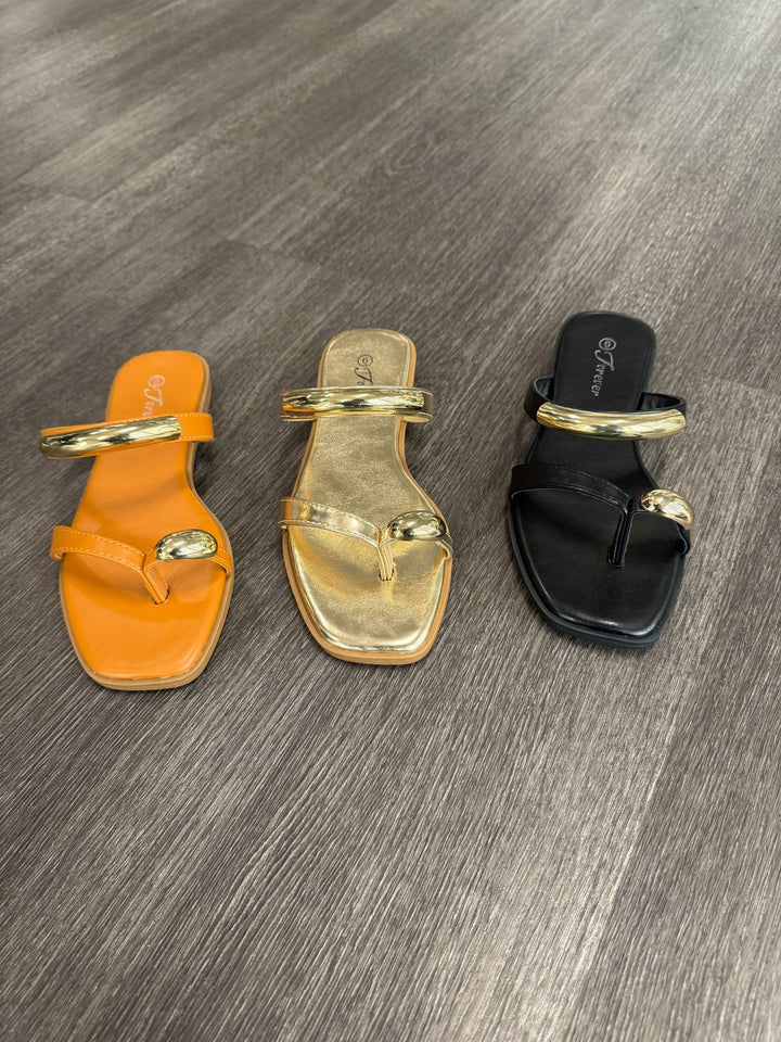 Sandalia Flat For Ever Link P/Mujer