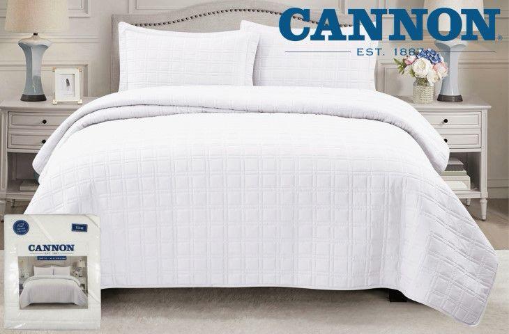 SET DE SOBRECAMA CANNON BLANCO TWIN