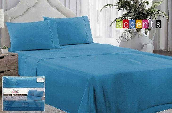 SET DE SABANA QUEEN BLUE