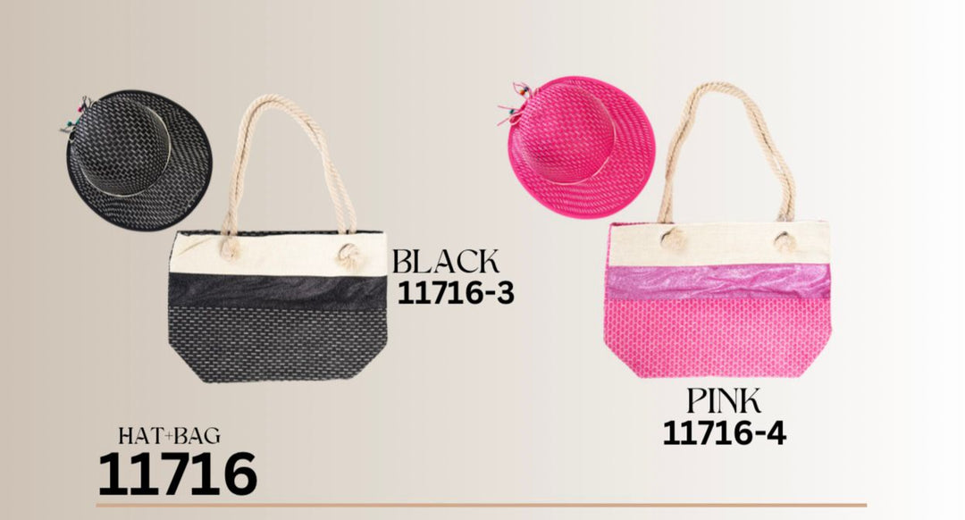 SET SOMBREO Y CARTERA SAILOR TOTE BAG