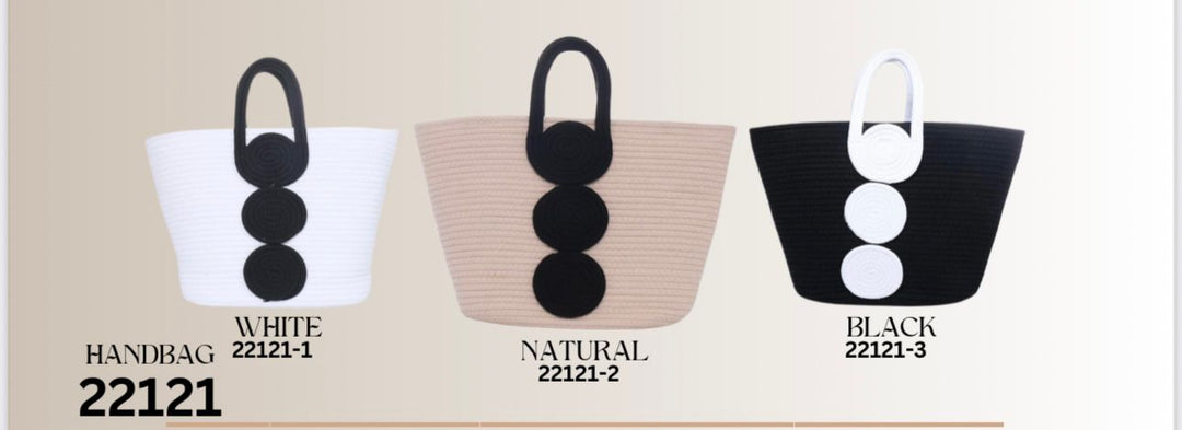 CARTERA MONOCHROME HARMONY TOTE NATURAL