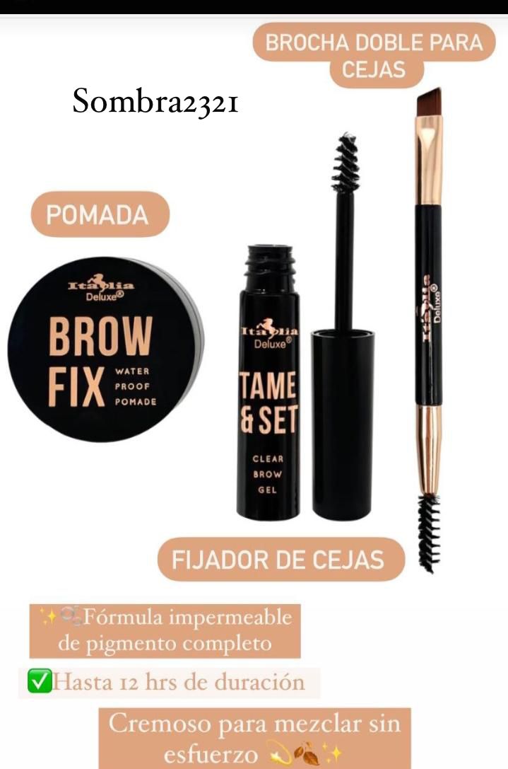 SOMBRA PARA CEJAS ITALIA BROW FIX TAME & SET