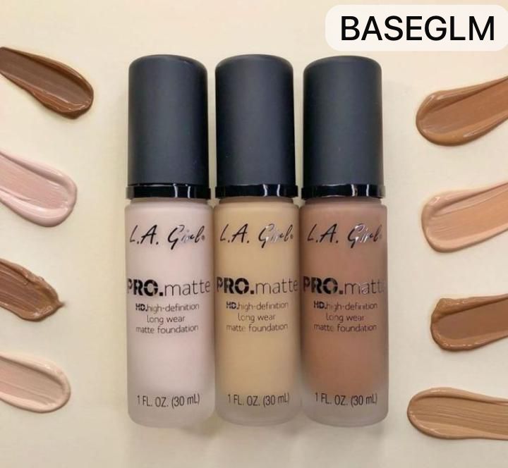 BASE LA GIRL COLOR MATTE FOUNDATION MIXING