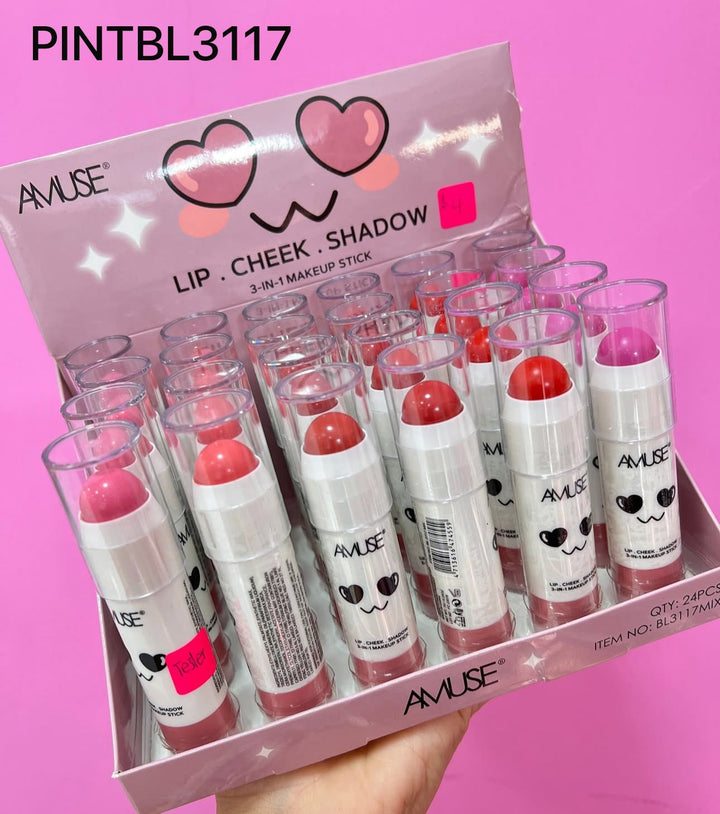 AMUSE LIP CHEEK SHADW