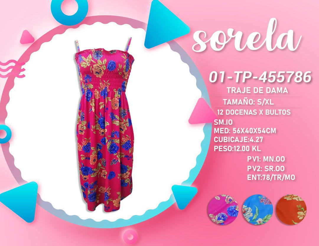 VESTIDO PARA DAMA SORELA VEST455786