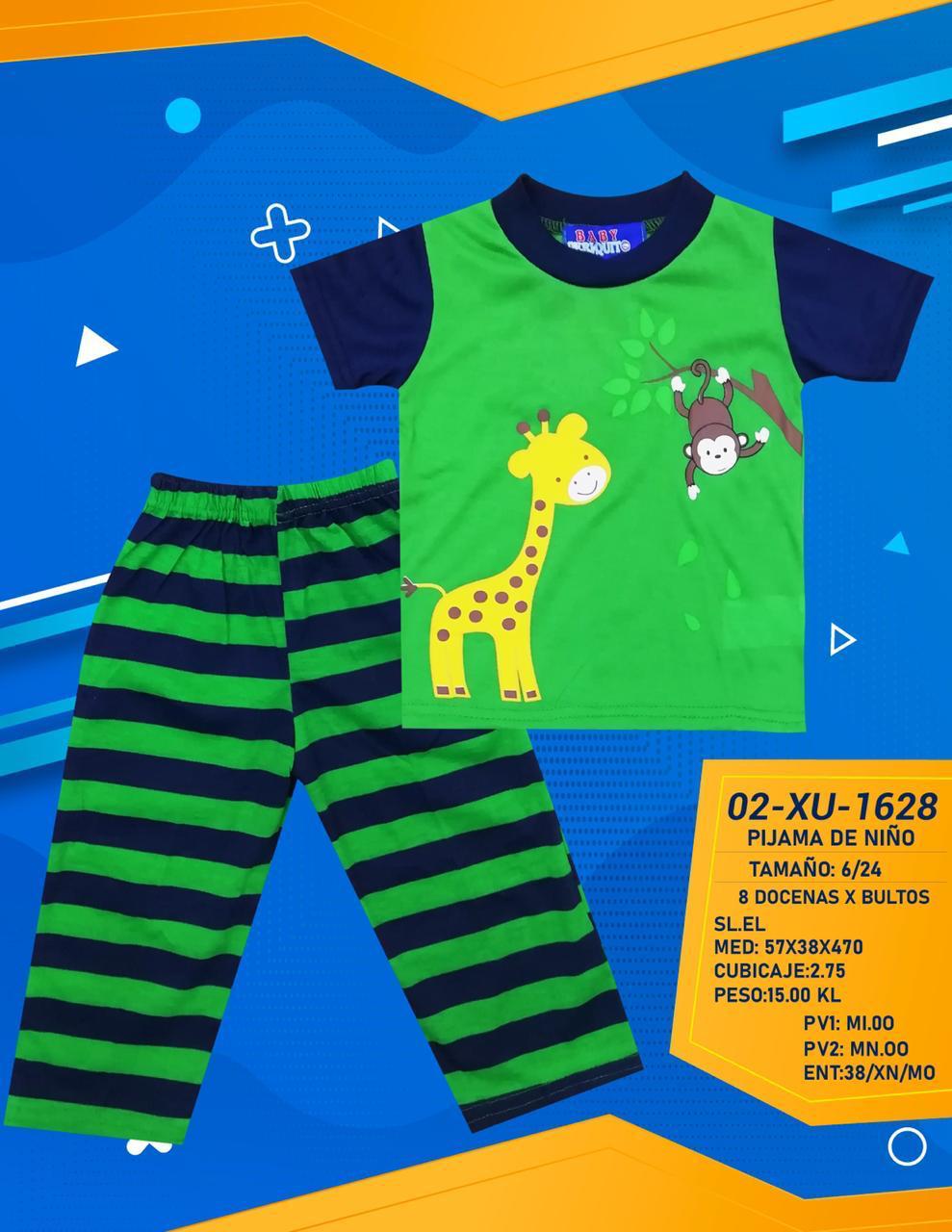 CONJUNTO BABY PERIQUITO P/NIÑOS