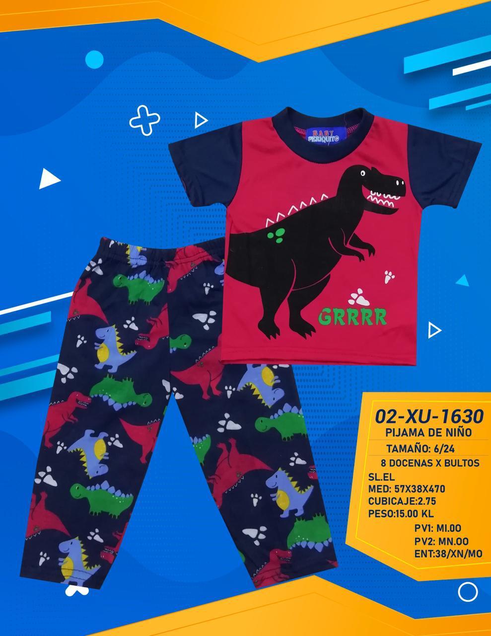 PIJAMA BABY PERIQUITO P/NIÑOS