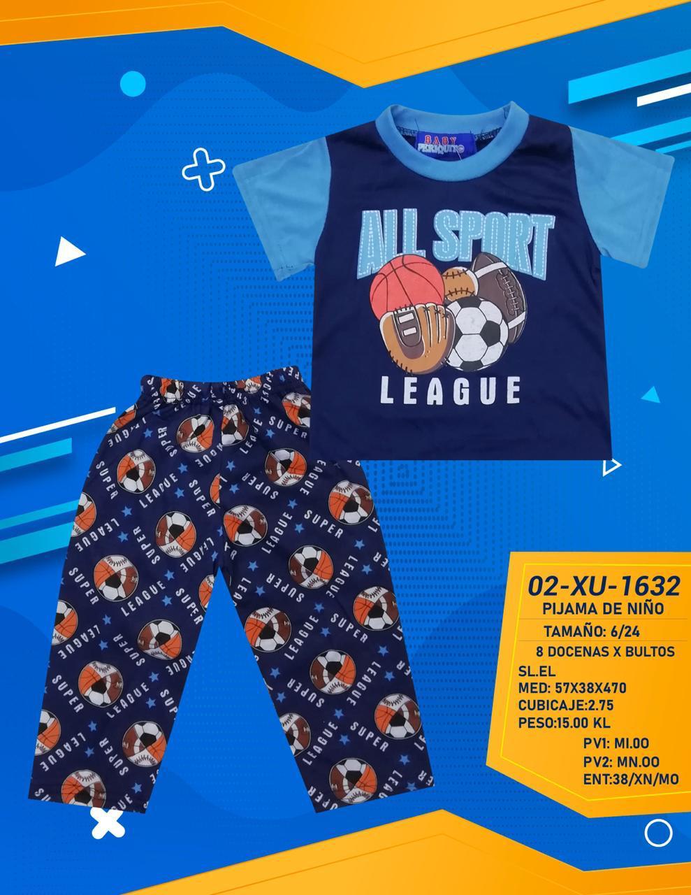 PIJAMA BABY PERIQUITO