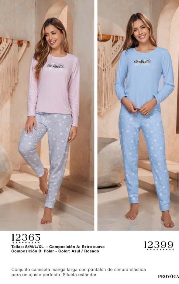 PIJAMA PROVOCAME JOGGER FLECE T-SHIRT