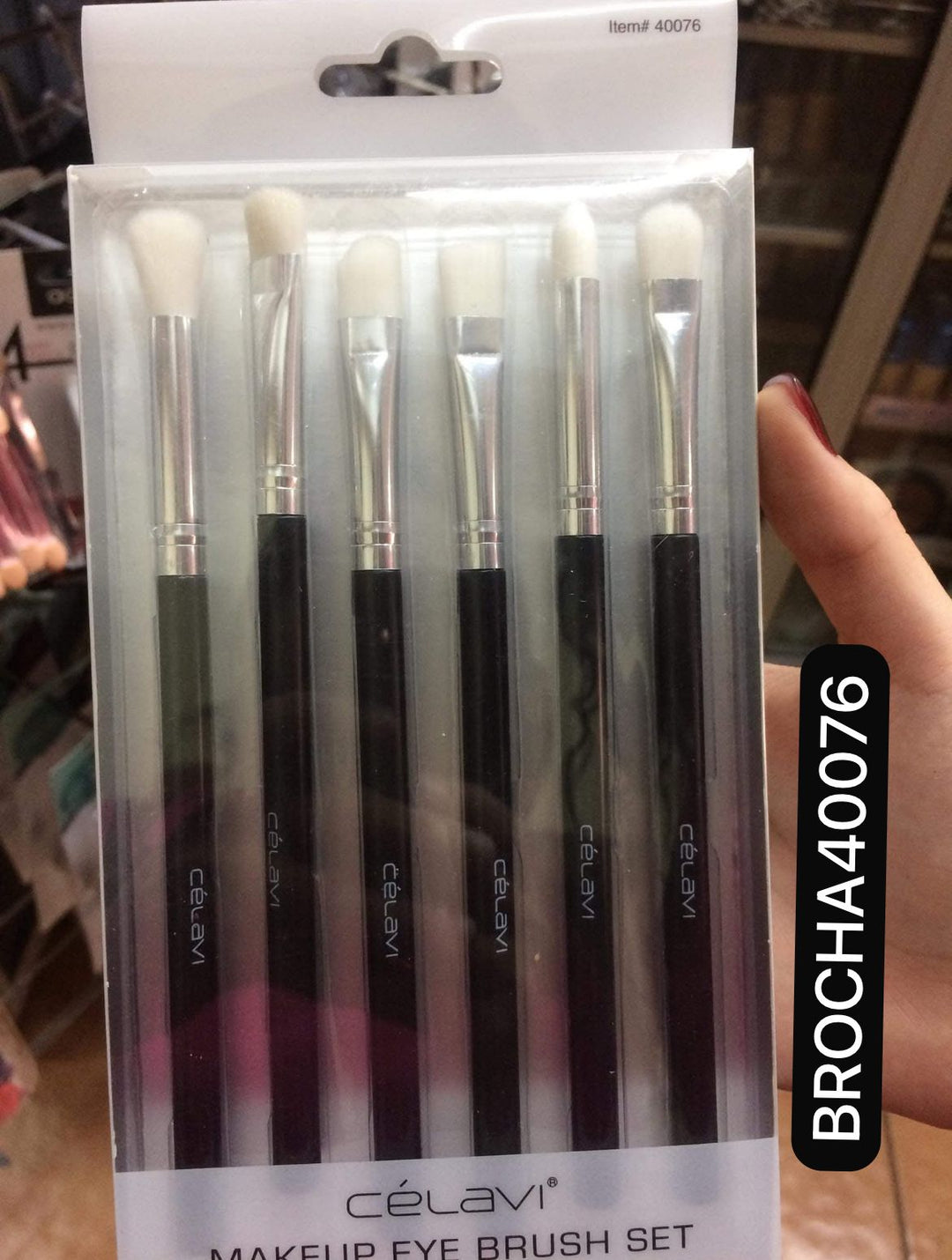 SET BROCHA 6 PC CELAVI