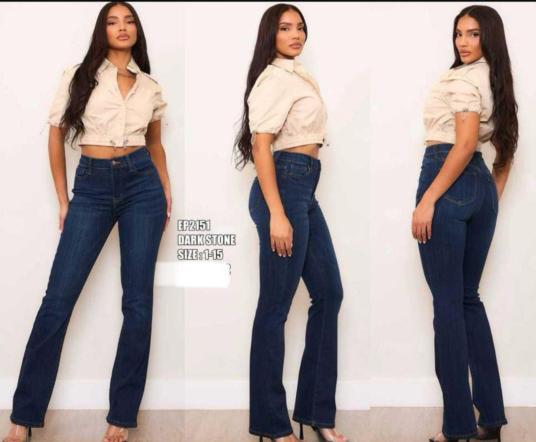 PANTALON JEAN VIBRANT