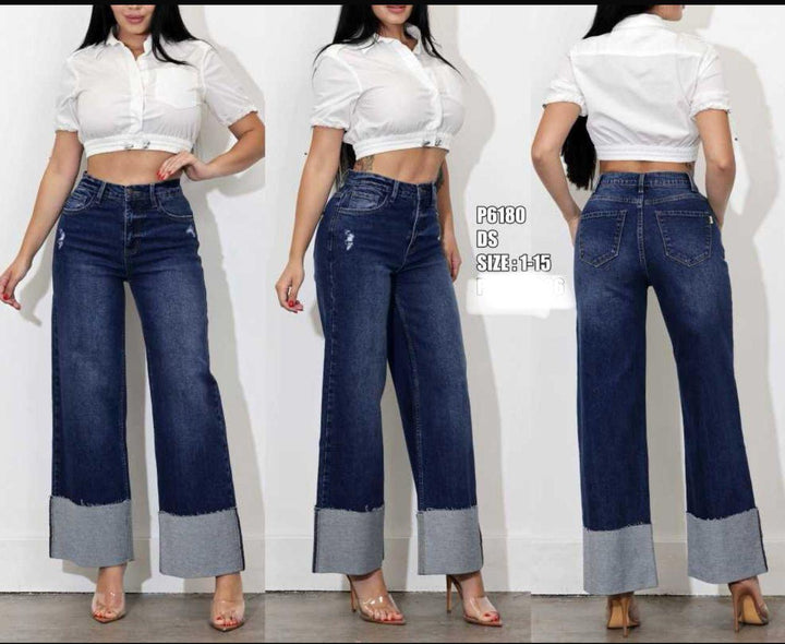PANTALON JEAN VIBRANT