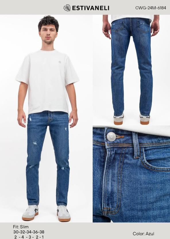 PANTALON ESTIVANELI SLIM 30-38