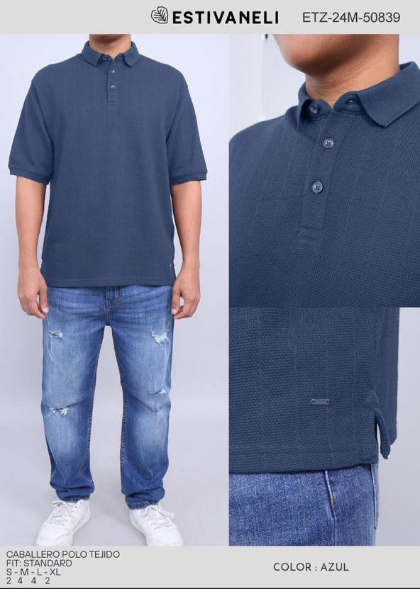 POLO TEJIDO ESTIVANELI S-XL
