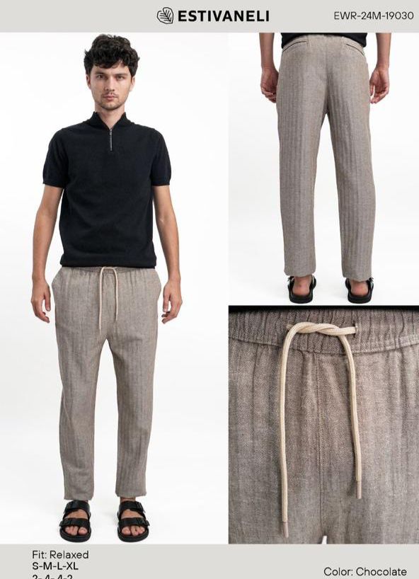 PANTALON JOGGER RELAXED ESTIVANELI S-XL