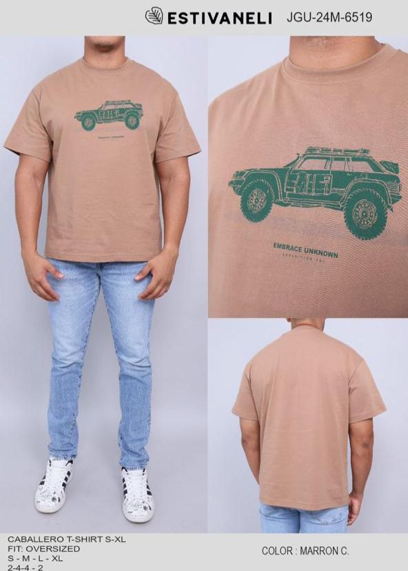 POLO OVERSIZE ESTIVANELI S-XL