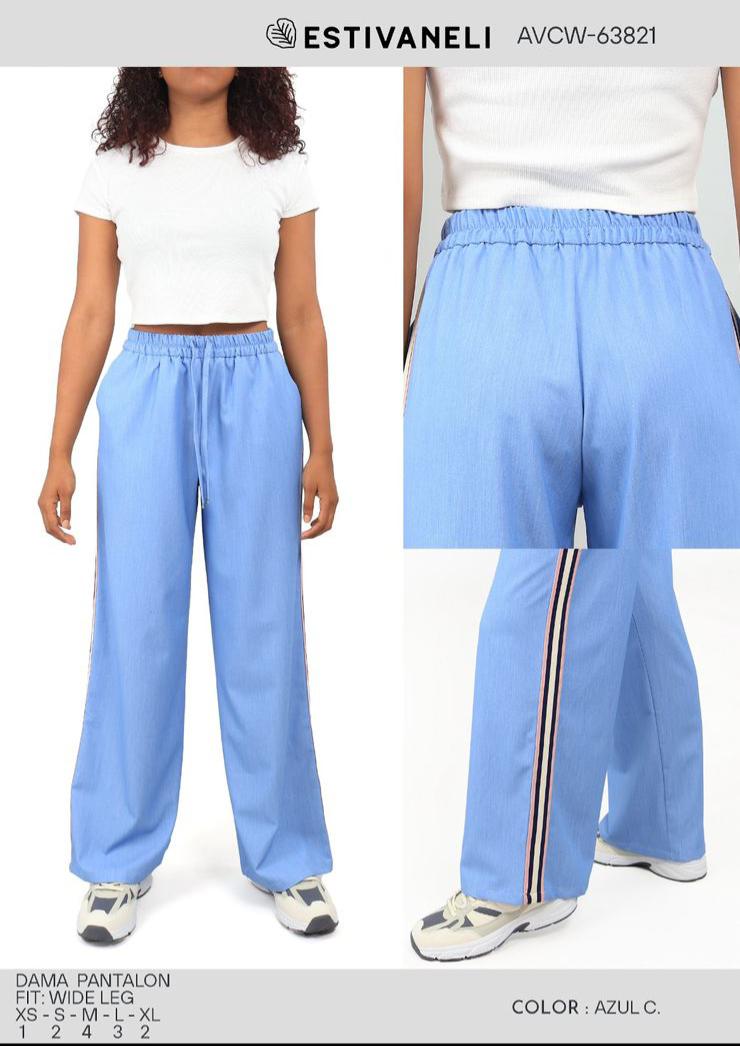 PANTALON ESTIVANELI P/D XS-XL