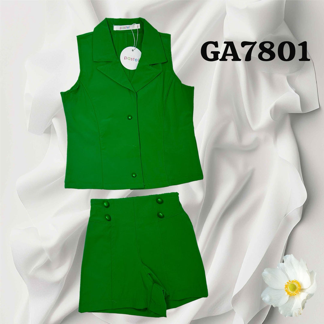 CONJUNTO PASTEL SHORT P/N