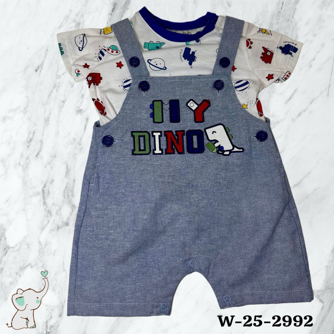 CONJUNTO OVEROLL TINY TOTS P/BEBE