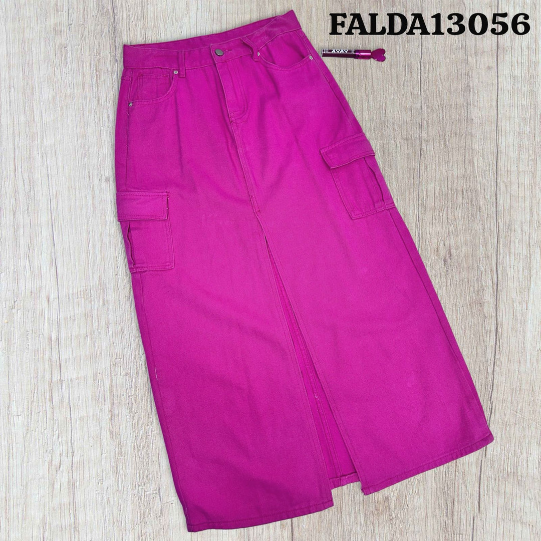 FALDA JEAN DAZZLYN 3/4