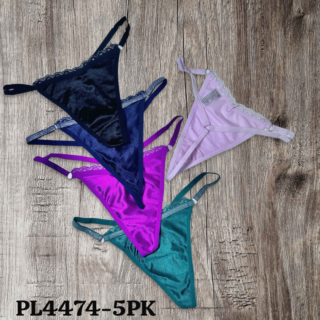 RHINESTONE TRIM G STRNG PANTY