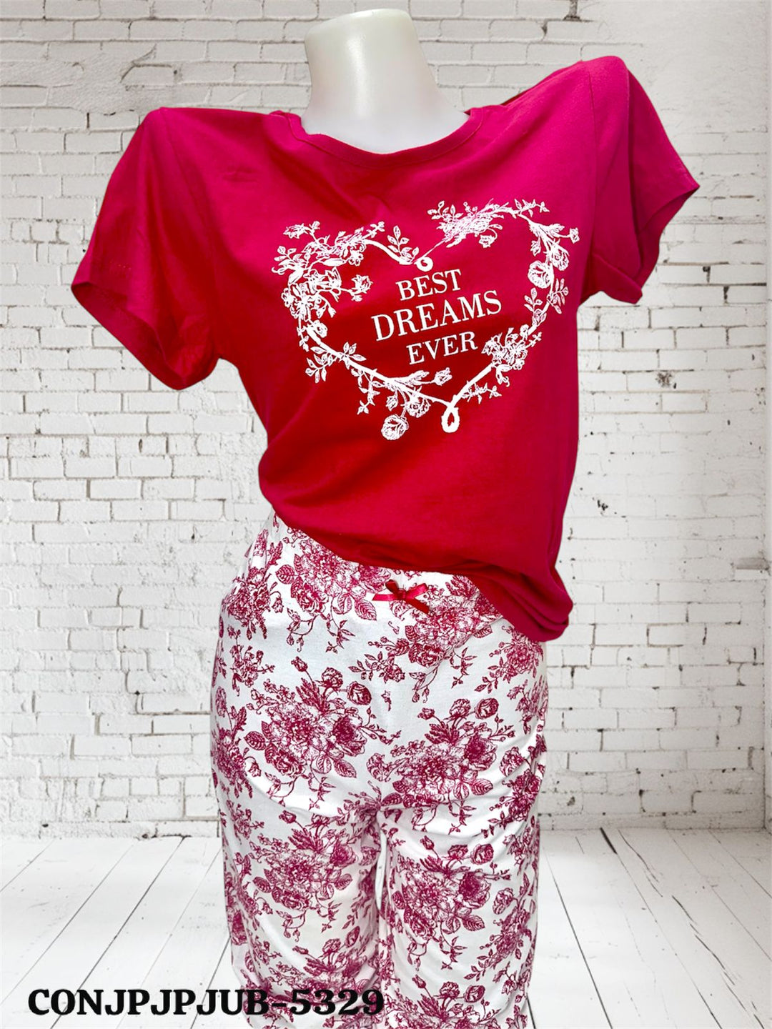 PIJAMA CAPRI /BLUSA JUBILE P/D
