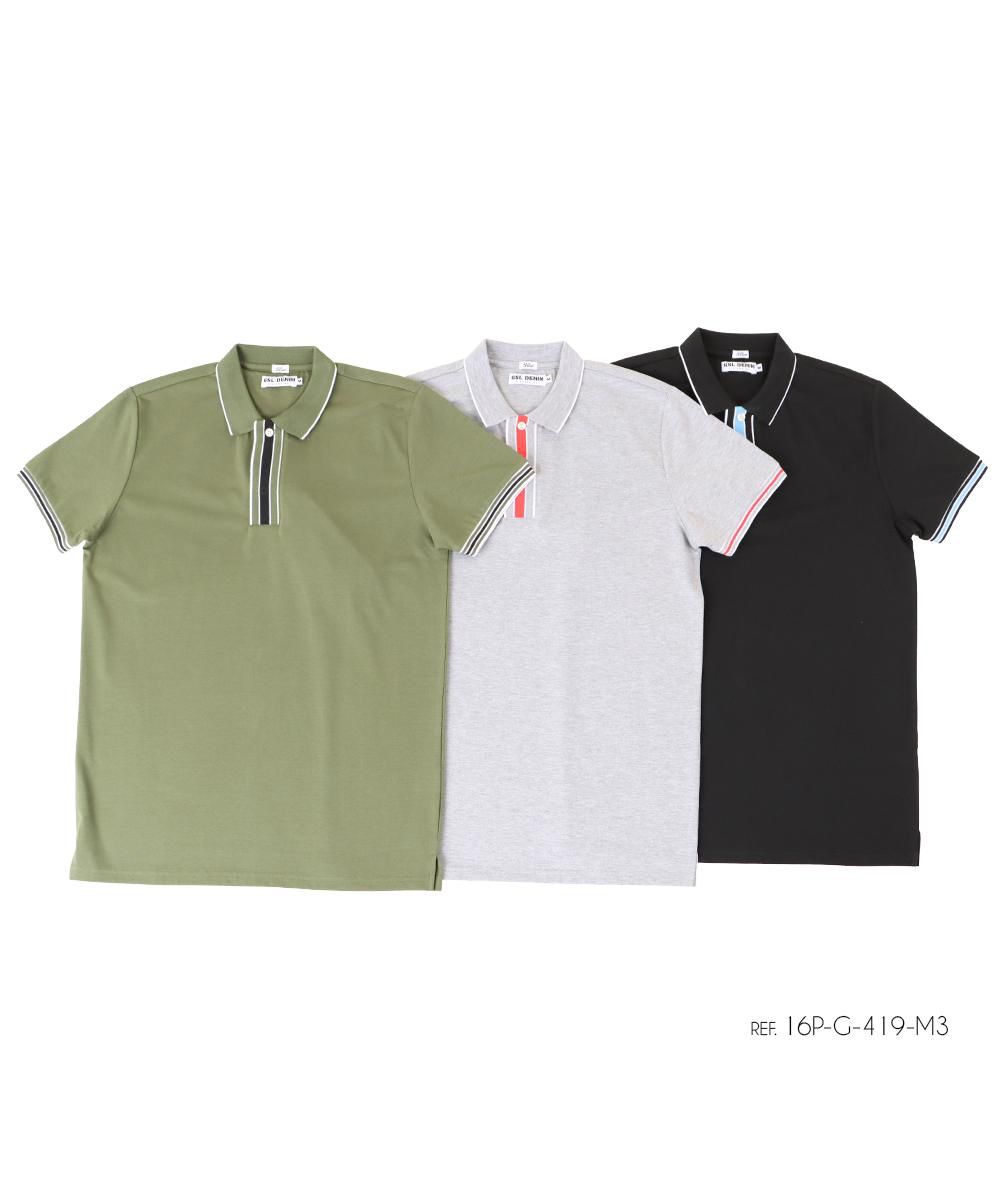 POLOSHIRT SPANDEX SLIM GSL