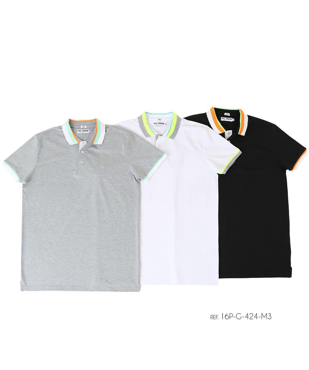 POLOSHIRT SPANDEX SLIM GSL