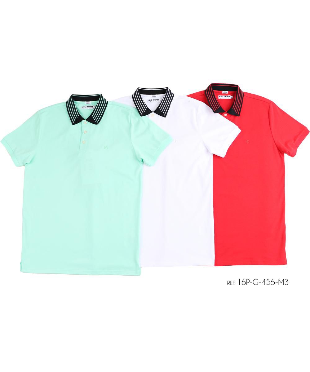 POLOSHIRT SPANDEX SLIM GSL