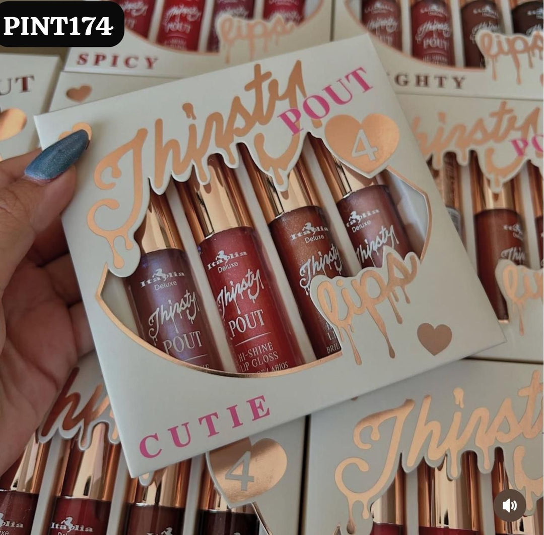 SET 4/1 ITALIA MOUSSE MATE LIPSTICK