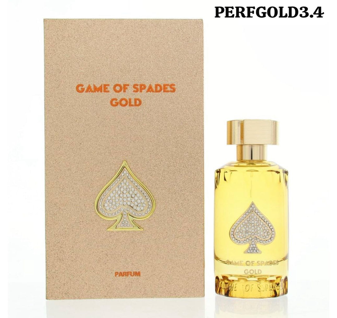 PERFUME GAME OF SPADES GOLD 3.4 UNISEX