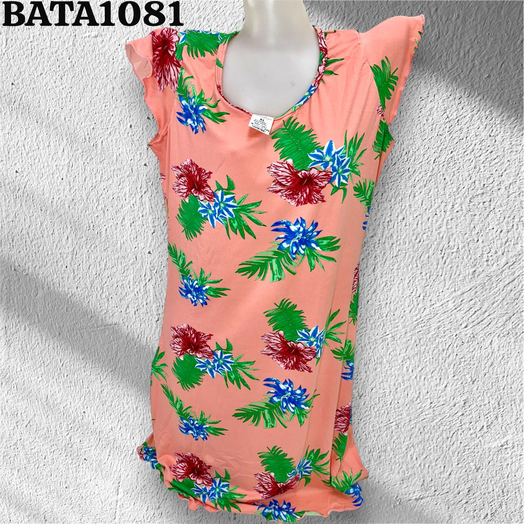 BATA LONDRYS MANGA MERADA DURAZNO -RIB S- XL
