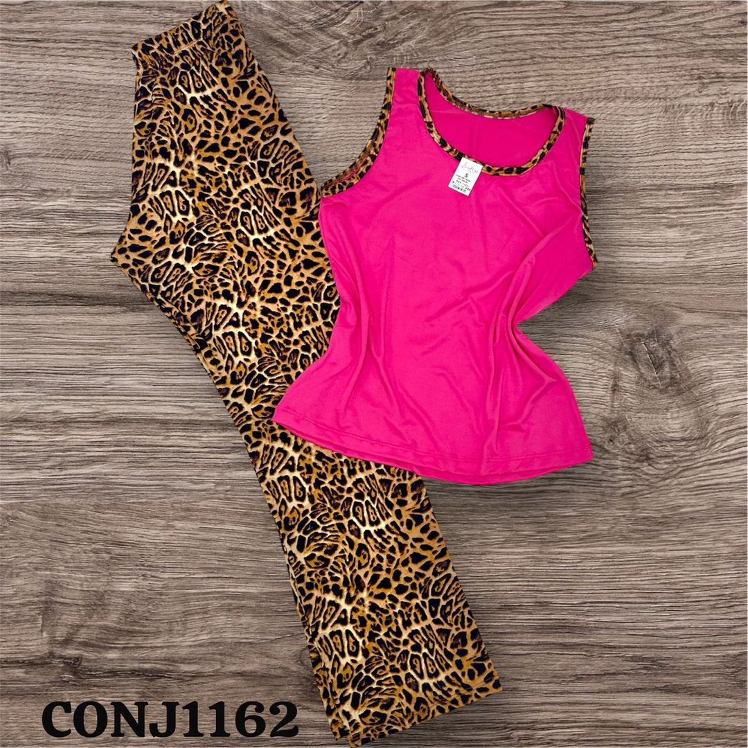PIJAMA LONDRYS LARGA SISA DURAZNO C/ SERIGRA